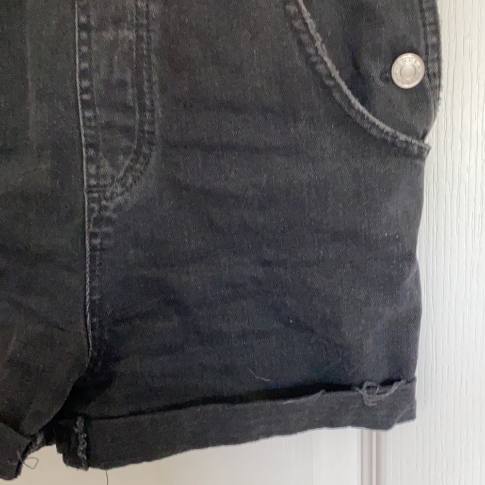 TopShop Moto Denim Shortalls - Picture 5 of 6